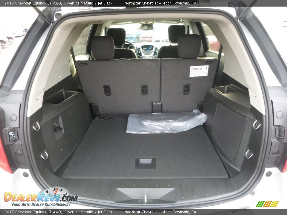 2017 Chevrolet Equinox LT AWD Silver Ice Metallic / Jet Black Photo #7