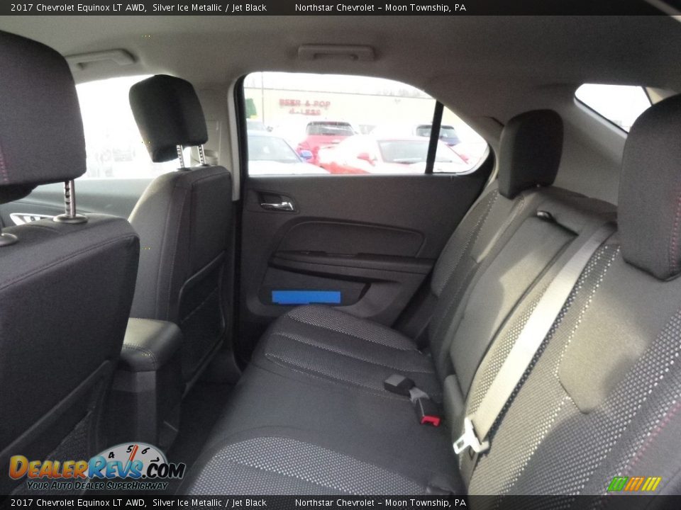 2017 Chevrolet Equinox LT AWD Silver Ice Metallic / Jet Black Photo #12