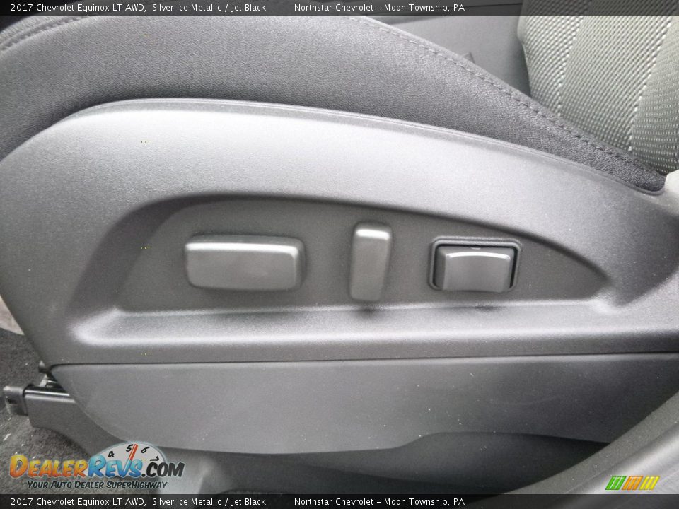 2017 Chevrolet Equinox LT AWD Silver Ice Metallic / Jet Black Photo #15