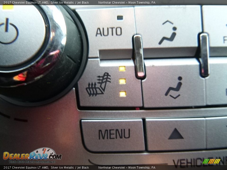 2017 Chevrolet Equinox LT AWD Silver Ice Metallic / Jet Black Photo #18