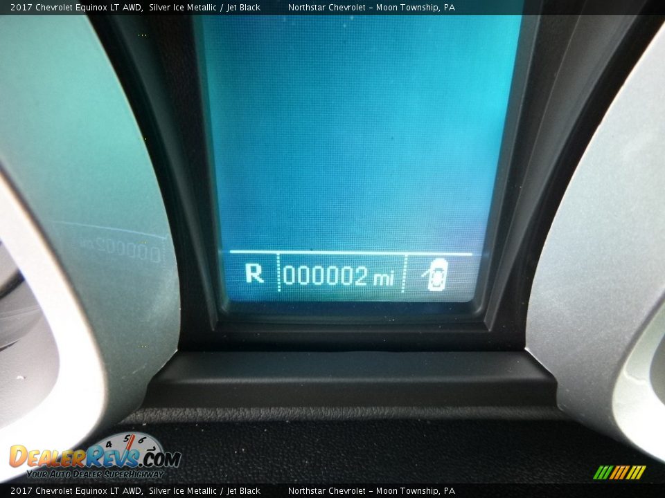 2017 Chevrolet Equinox LT AWD Silver Ice Metallic / Jet Black Photo #20