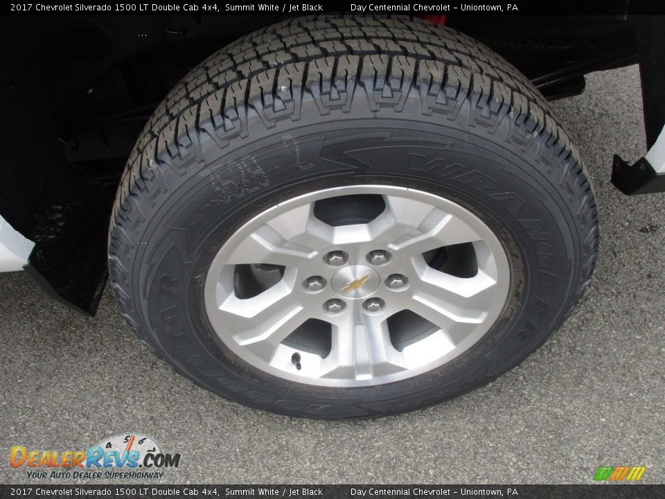 2017 Chevrolet Silverado 1500 LT Double Cab 4x4 Summit White / Jet Black Photo #3