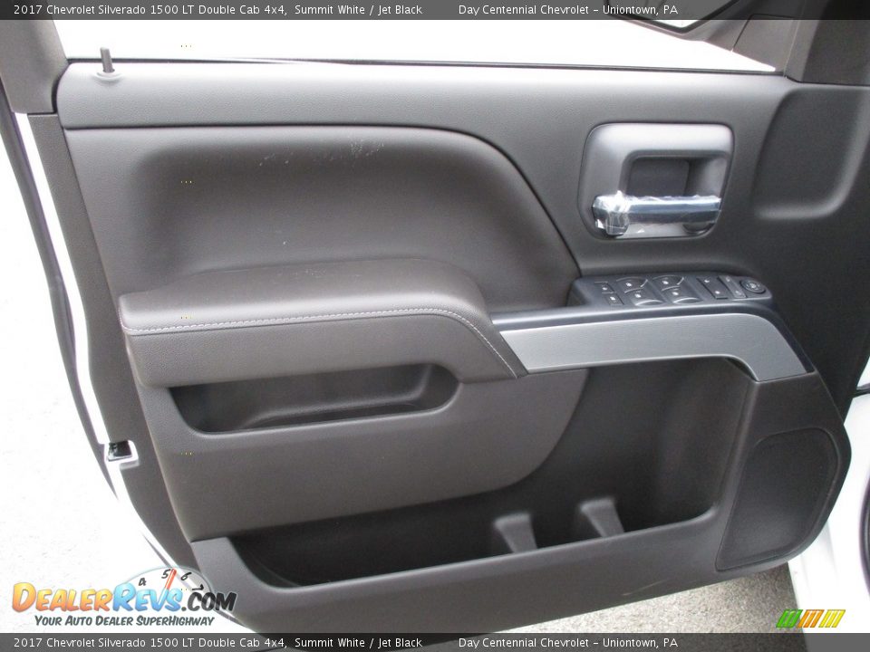 2017 Chevrolet Silverado 1500 LT Double Cab 4x4 Summit White / Jet Black Photo #11