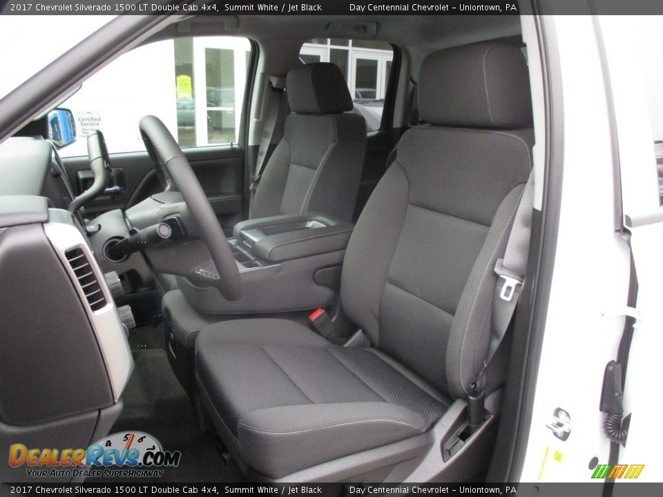 2017 Chevrolet Silverado 1500 LT Double Cab 4x4 Summit White / Jet Black Photo #12