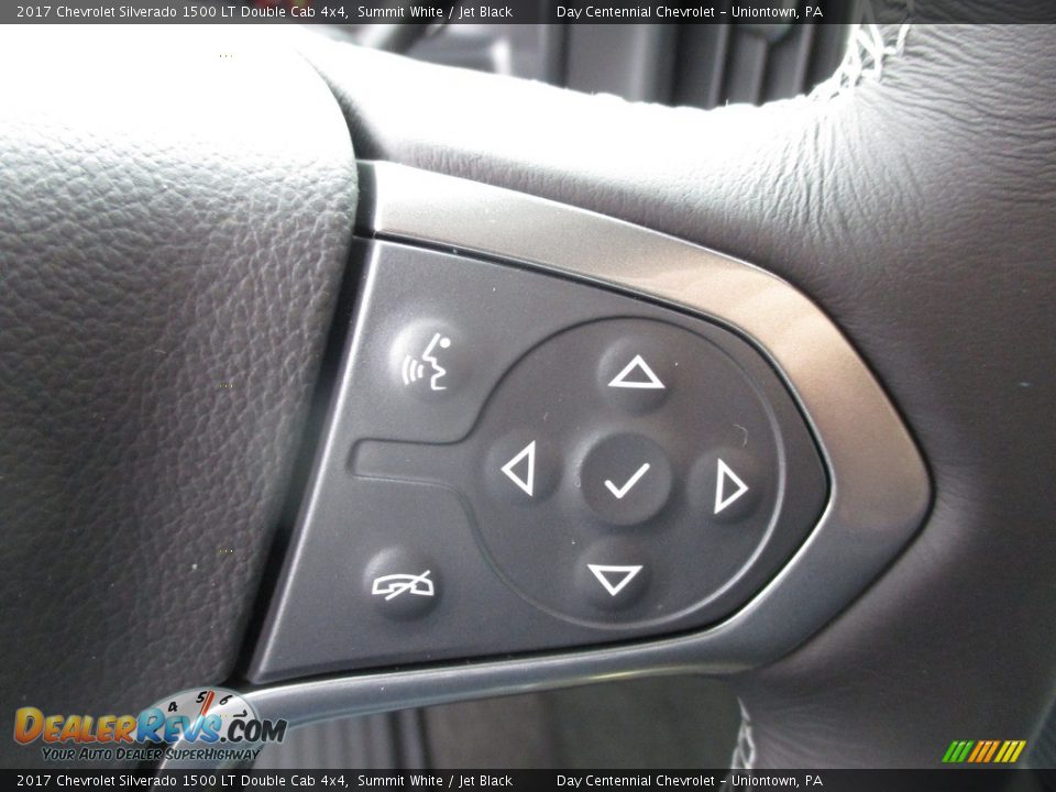 2017 Chevrolet Silverado 1500 LT Double Cab 4x4 Summit White / Jet Black Photo #17