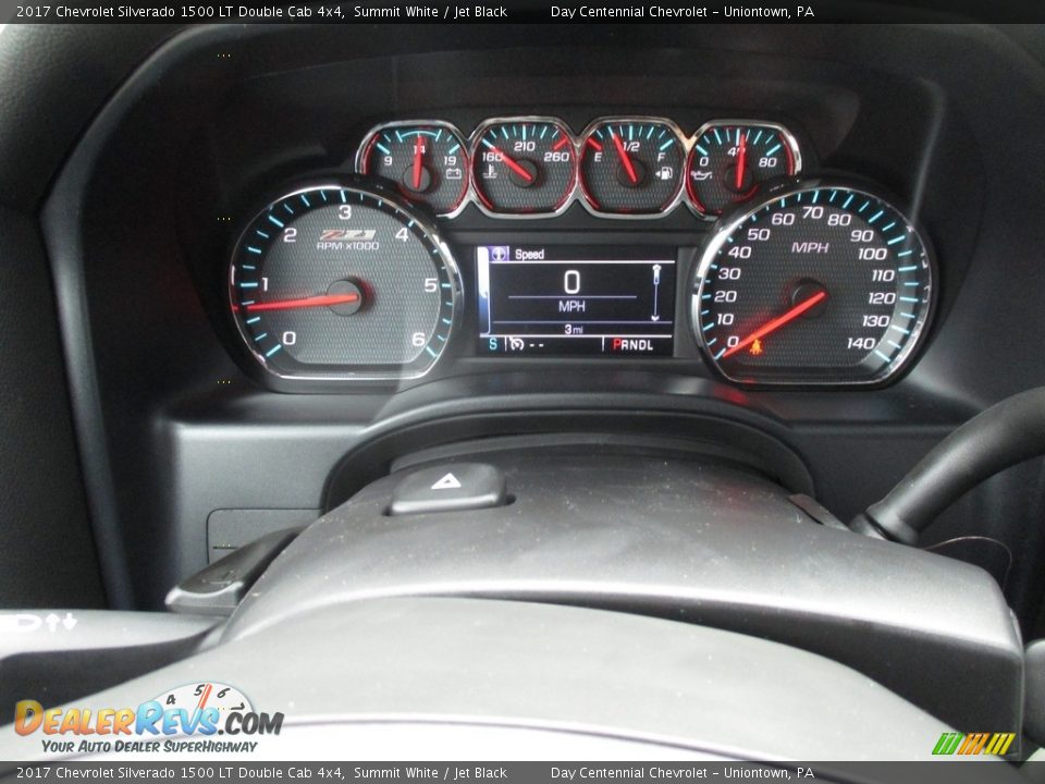 2017 Chevrolet Silverado 1500 LT Double Cab 4x4 Summit White / Jet Black Photo #20