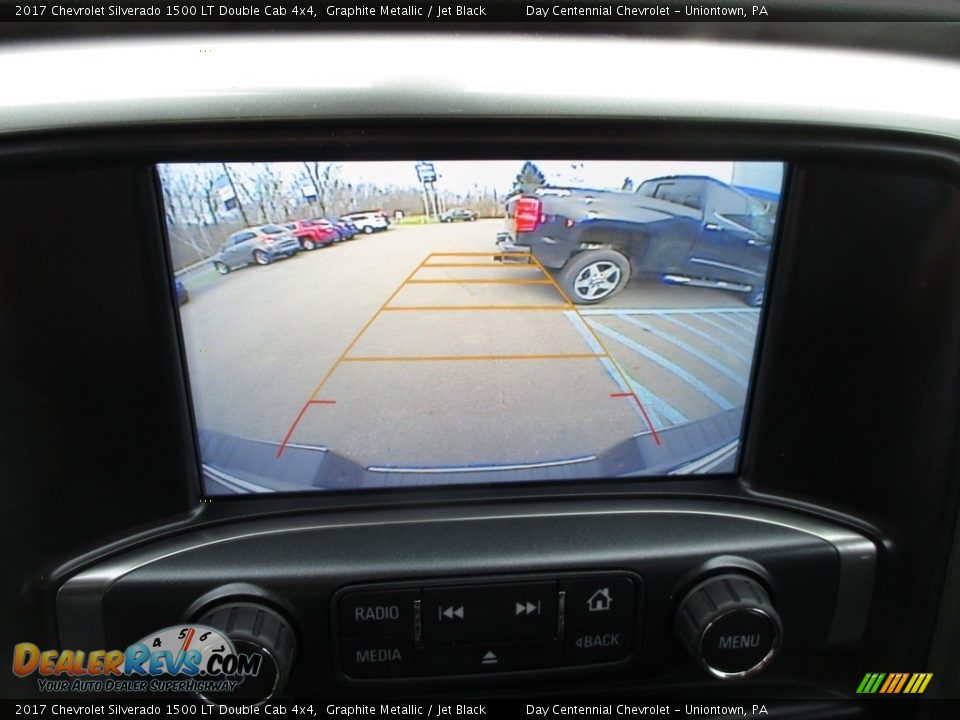 2017 Chevrolet Silverado 1500 LT Double Cab 4x4 Graphite Metallic / Jet Black Photo #17