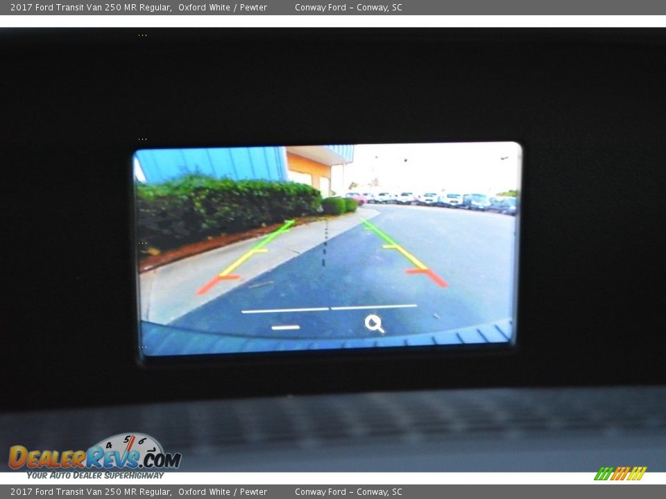 2017 Ford Transit Van 250 MR Regular Oxford White / Pewter Photo #19