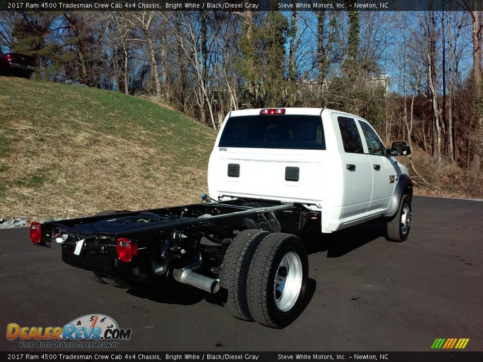 2017 Ram 4500 Tradesman Crew Cab 4x4 Chassis Bright White / Black/Diesel Gray Photo #6