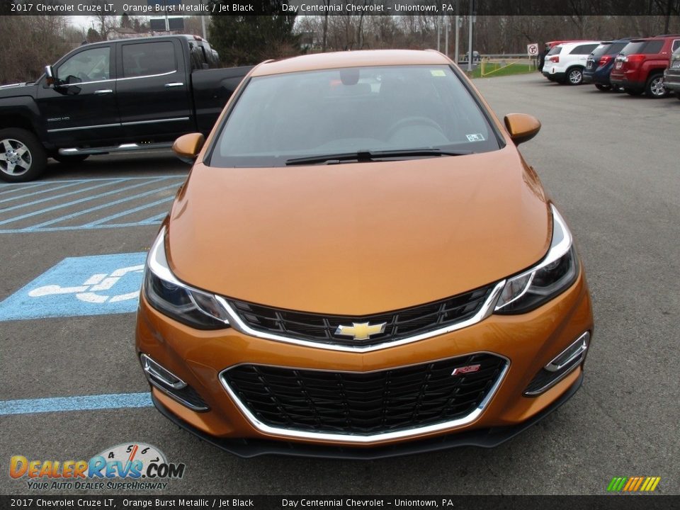 2017 Chevrolet Cruze LT Orange Burst Metallic / Jet Black Photo #9