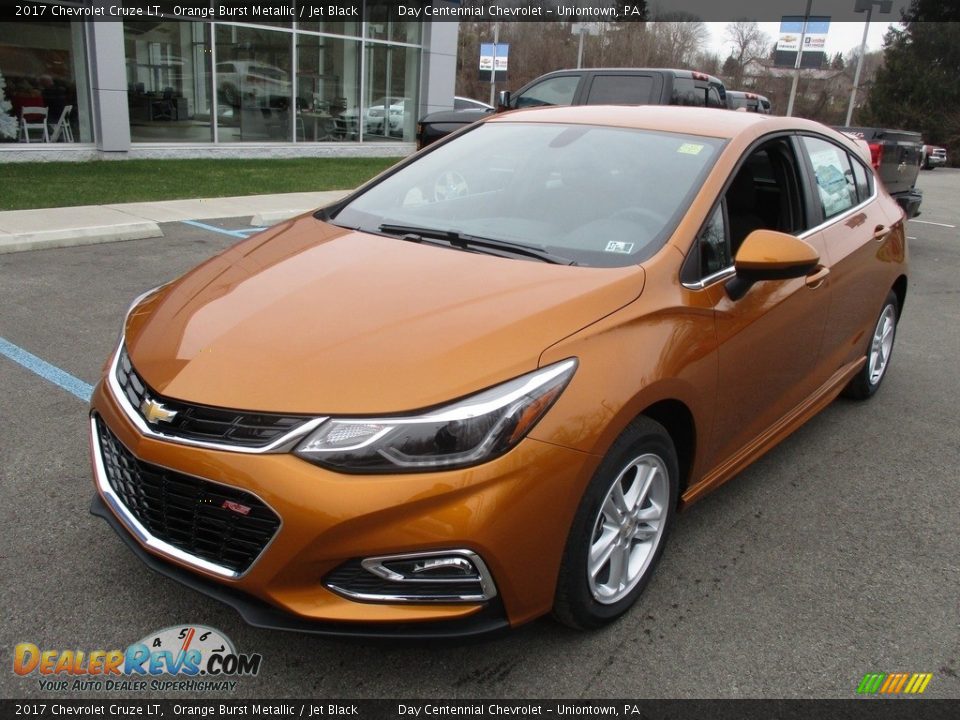 2017 Chevrolet Cruze LT Orange Burst Metallic / Jet Black Photo #10