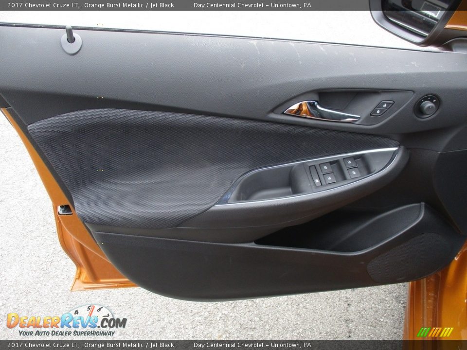 2017 Chevrolet Cruze LT Orange Burst Metallic / Jet Black Photo #11