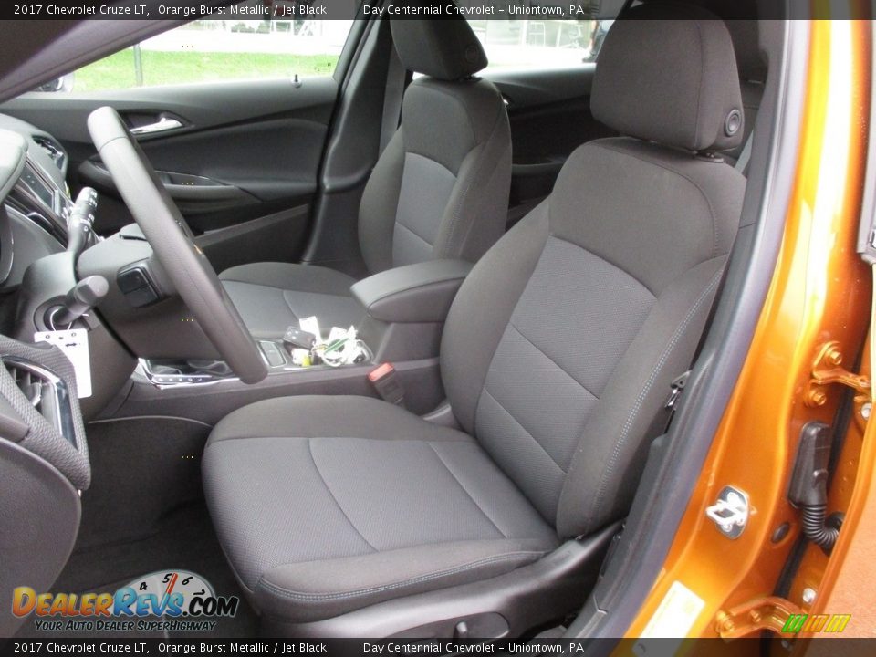 2017 Chevrolet Cruze LT Orange Burst Metallic / Jet Black Photo #12