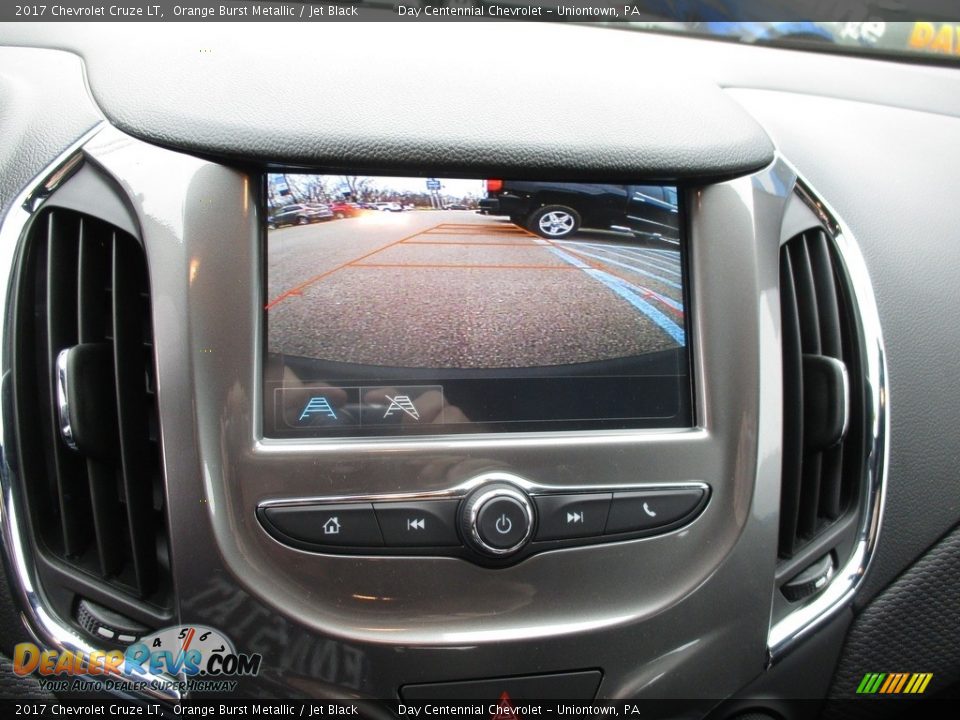 2017 Chevrolet Cruze LT Orange Burst Metallic / Jet Black Photo #17