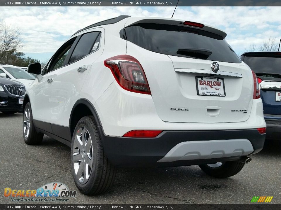 2017 Buick Encore Essence AWD Summit White / Ebony Photo #4