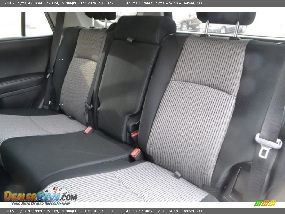 2016 Toyota 4Runner SR5 4x4 Midnight Black Metallic / Black Photo #7