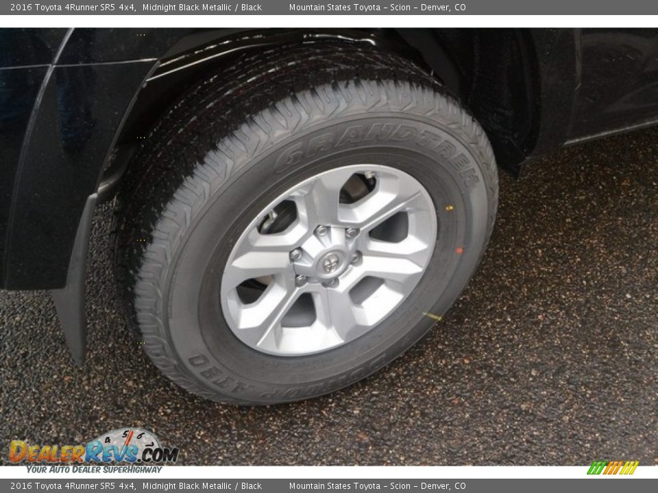 2016 Toyota 4Runner SR5 4x4 Midnight Black Metallic / Black Photo #9