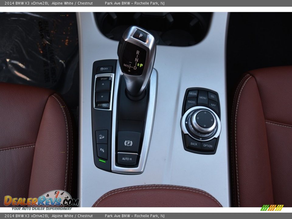 2014 BMW X3 xDrive28i Alpine White / Chestnut Photo #16
