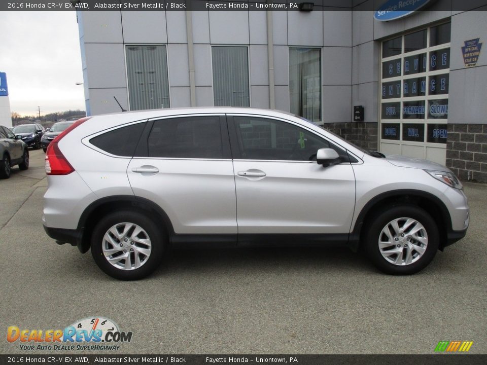 2016 Honda CR-V EX AWD Alabaster Silver Metallic / Black Photo #2