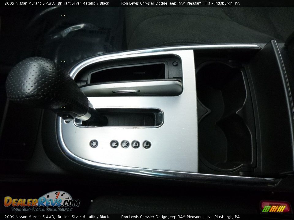 2009 Nissan Murano S AWD Brilliant Silver Metallic / Black Photo #18