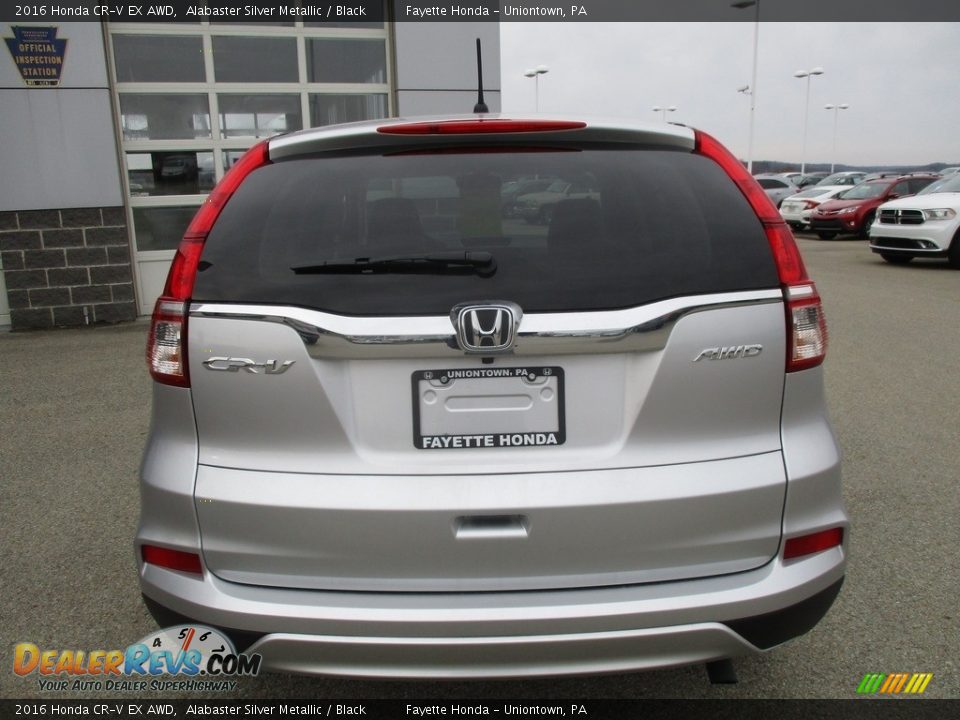 2016 Honda CR-V EX AWD Alabaster Silver Metallic / Black Photo #3