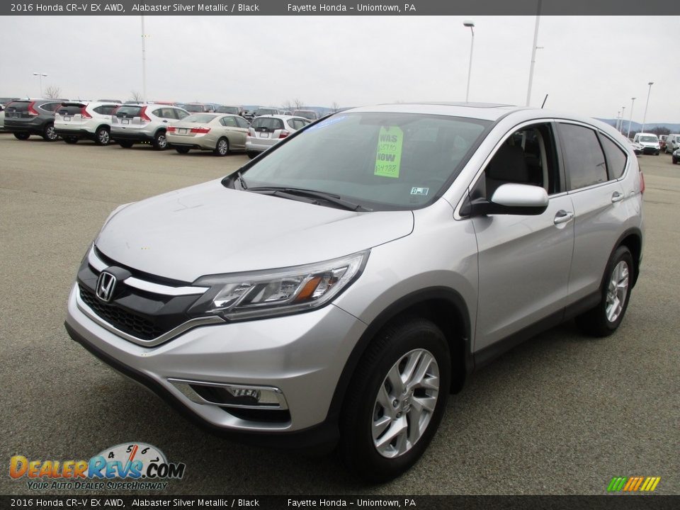 2016 Honda CR-V EX AWD Alabaster Silver Metallic / Black Photo #5