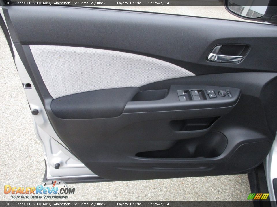 2016 Honda CR-V EX AWD Alabaster Silver Metallic / Black Photo #6