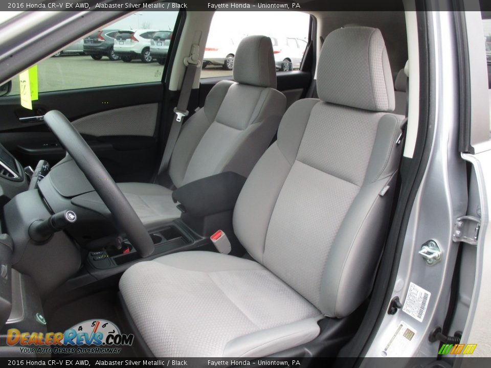 2016 Honda CR-V EX AWD Alabaster Silver Metallic / Black Photo #7