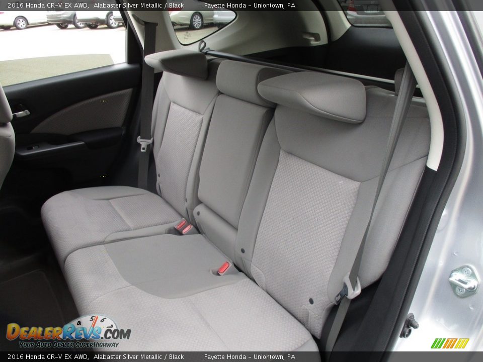 2016 Honda CR-V EX AWD Alabaster Silver Metallic / Black Photo #8