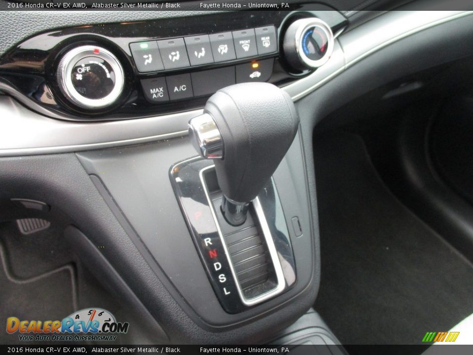 2016 Honda CR-V EX AWD Alabaster Silver Metallic / Black Photo #12