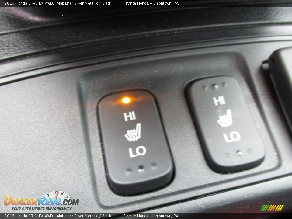 2016 Honda CR-V EX AWD Alabaster Silver Metallic / Black Photo #14