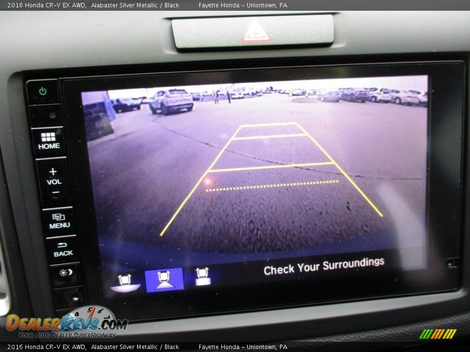 2016 Honda CR-V EX AWD Alabaster Silver Metallic / Black Photo #15