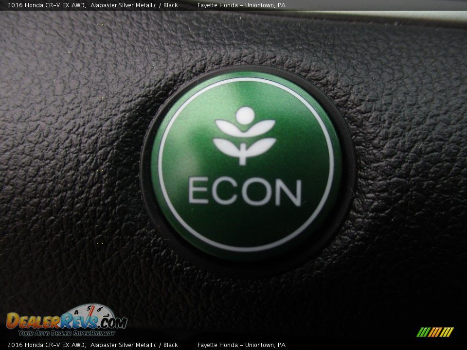2016 Honda CR-V EX AWD Alabaster Silver Metallic / Black Photo #16