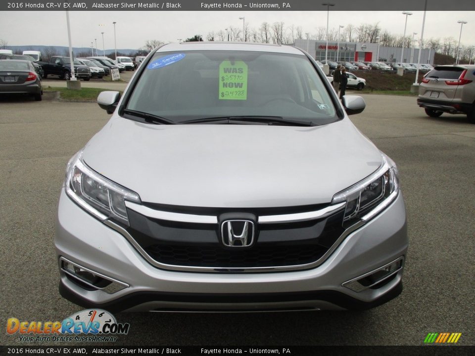 2016 Honda CR-V EX AWD Alabaster Silver Metallic / Black Photo #18