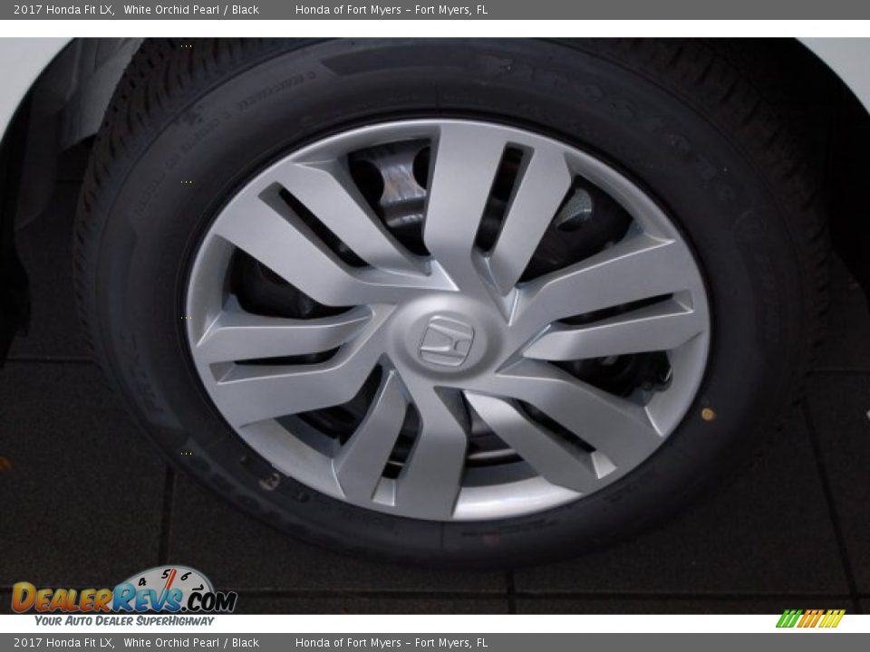 2017 Honda Fit LX White Orchid Pearl / Black Photo #3