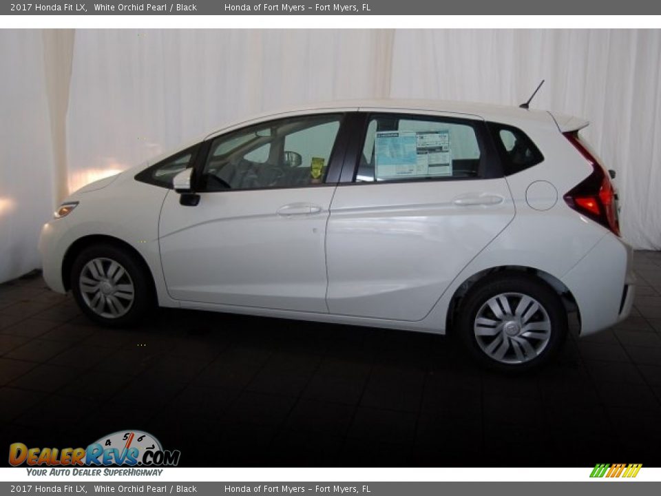 2017 Honda Fit LX White Orchid Pearl / Black Photo #7