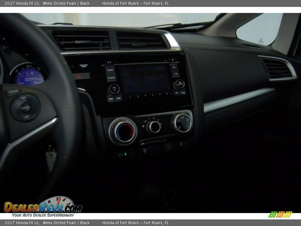 2017 Honda Fit LX White Orchid Pearl / Black Photo #11