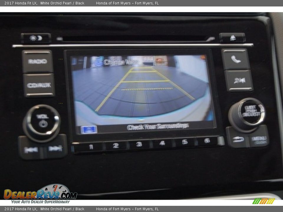 2017 Honda Fit LX White Orchid Pearl / Black Photo #13
