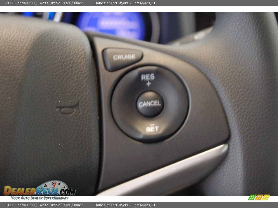 2017 Honda Fit LX White Orchid Pearl / Black Photo #15