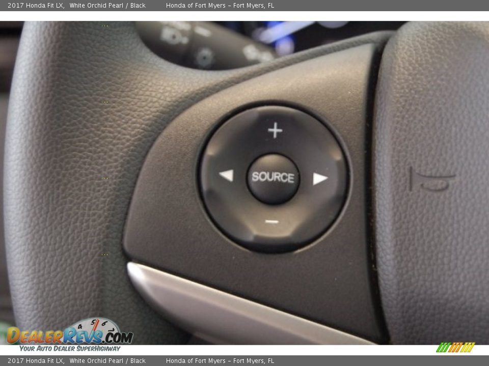 2017 Honda Fit LX White Orchid Pearl / Black Photo #16