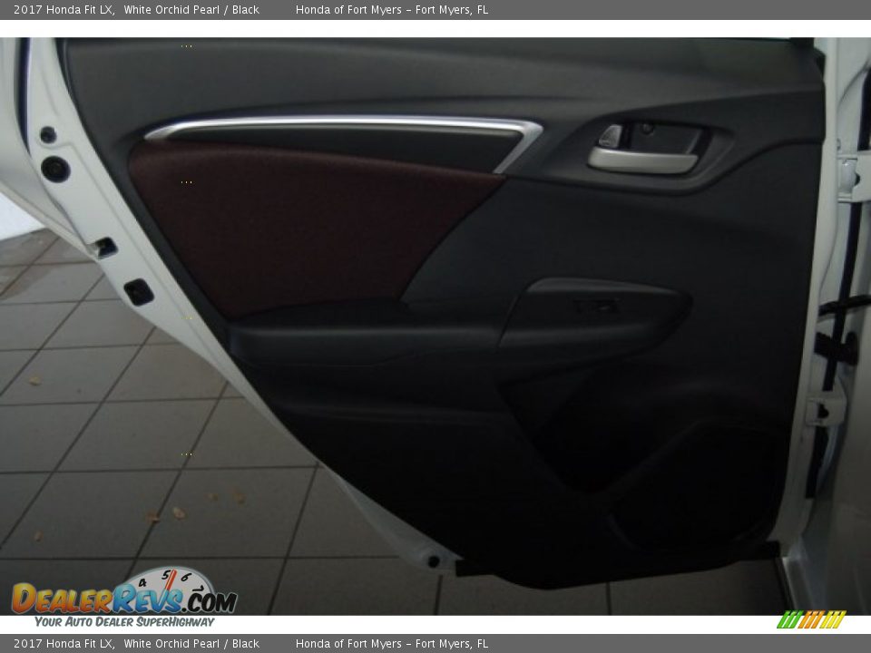 2017 Honda Fit LX White Orchid Pearl / Black Photo #17