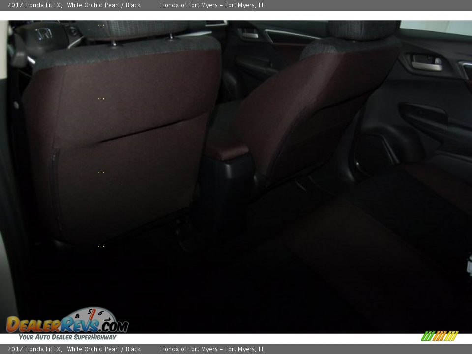 2017 Honda Fit LX White Orchid Pearl / Black Photo #18