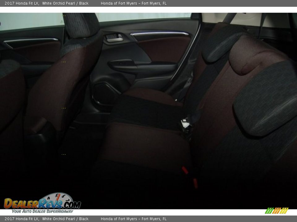 2017 Honda Fit LX White Orchid Pearl / Black Photo #19