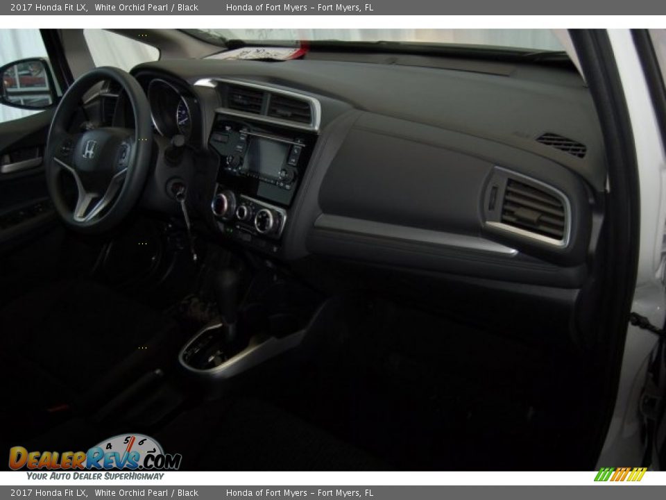 2017 Honda Fit LX White Orchid Pearl / Black Photo #22