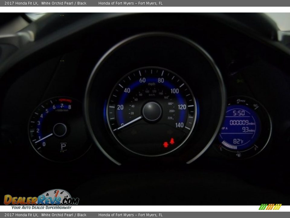 2017 Honda Fit LX White Orchid Pearl / Black Photo #24