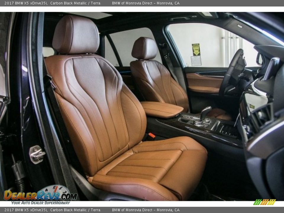 2017 BMW X5 xDrive35i Carbon Black Metallic / Terra Photo #2
