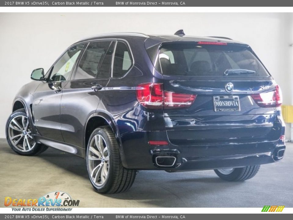 2017 BMW X5 xDrive35i Carbon Black Metallic / Terra Photo #3