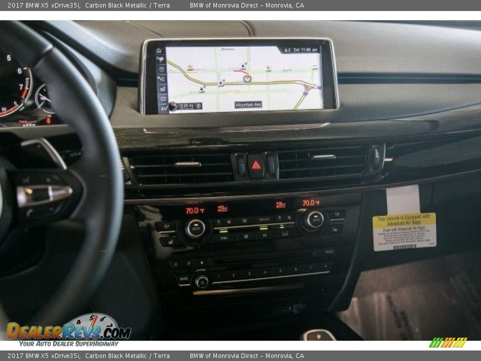 2017 BMW X5 xDrive35i Carbon Black Metallic / Terra Photo #5