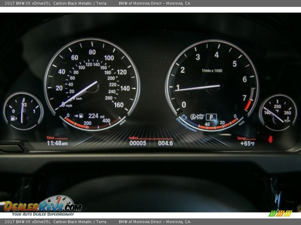 2017 BMW X5 xDrive35i Carbon Black Metallic / Terra Photo #7