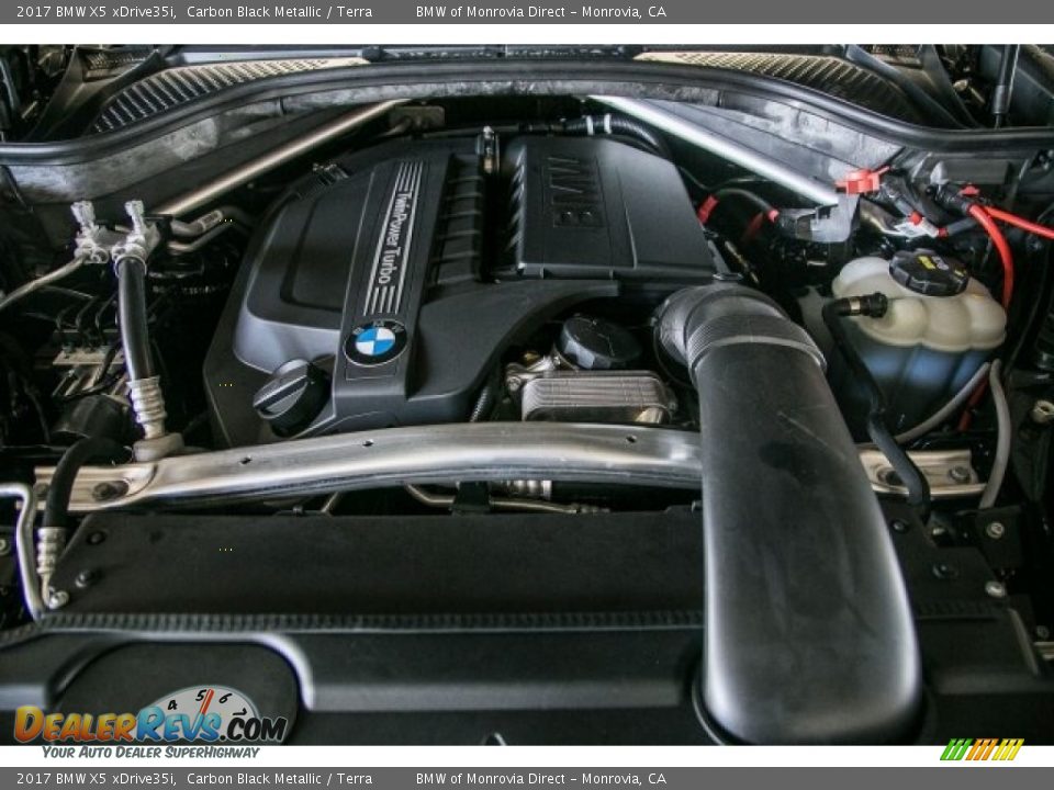 2017 BMW X5 xDrive35i Carbon Black Metallic / Terra Photo #8